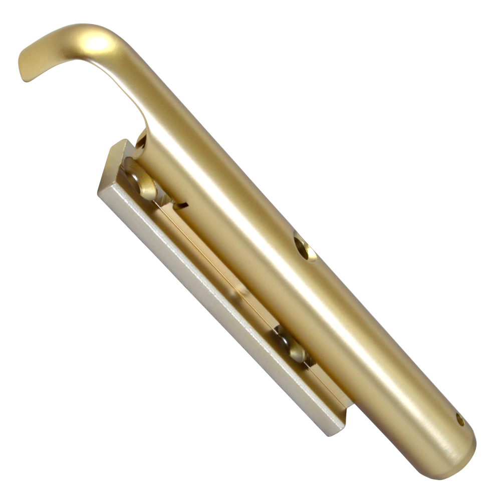 BRAMAH R5/01 & R5/09 Door Security Bolt - Key 125mm Pro - Polished Brass