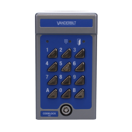 VANDERBILT INDUSTRIES V42 Keypad (Formerly K42) Stainless Steel