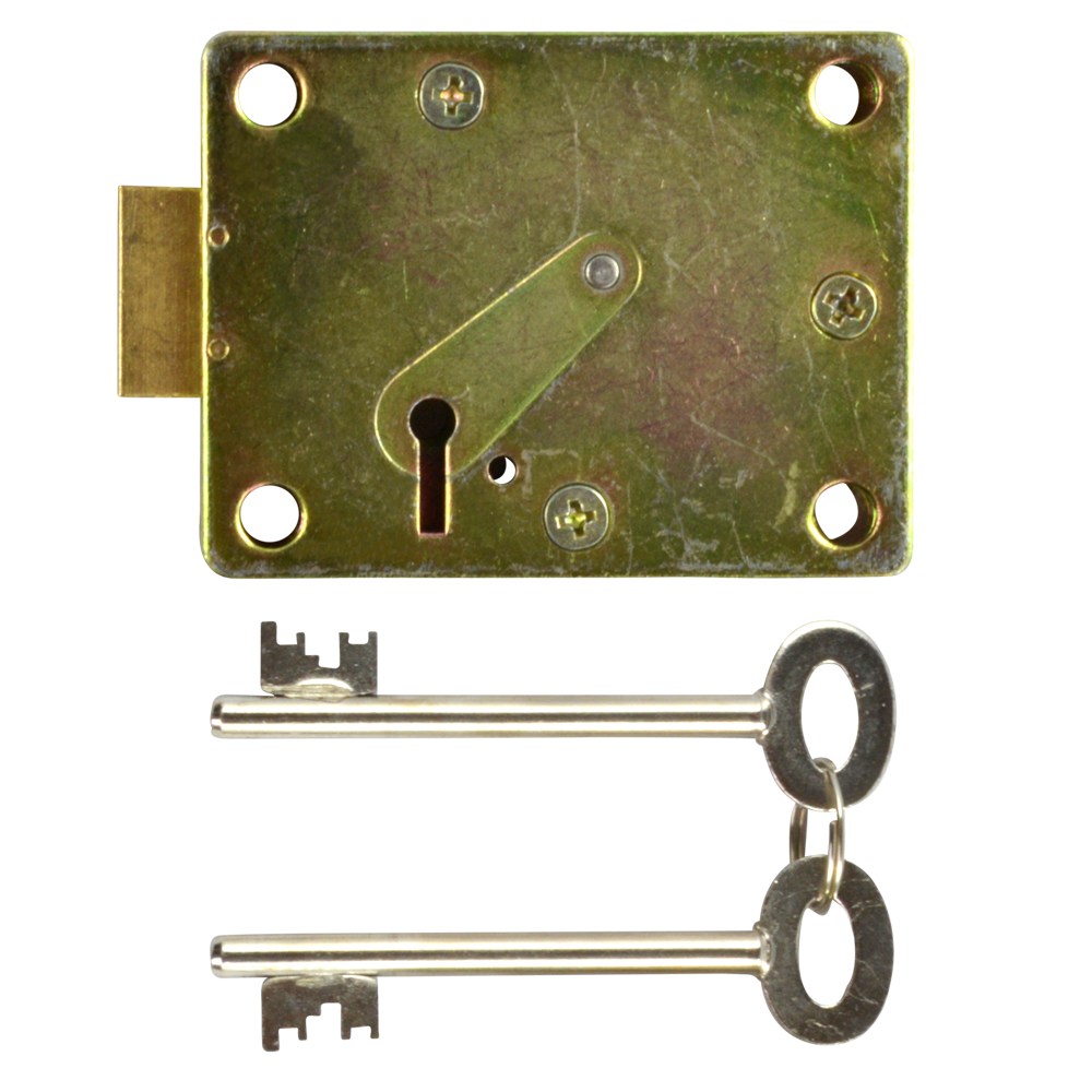 WALSALL LOCKS S1771 & S1772 Safe Lock 7 Lever Across Shoot - Zinc Plated