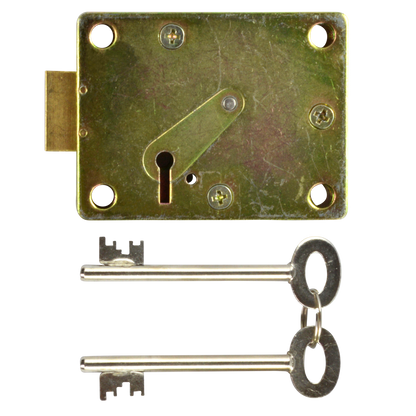 WALSALL LOCKS S1771 & S1772 Safe Lock 7 Lever Across Shoot - Zinc Plated