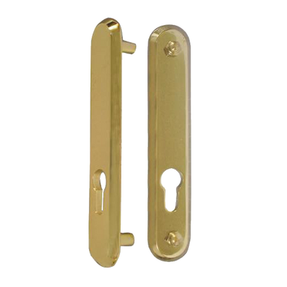 KICKSTOP 9600 188mm LockGuard Euro - Polished Brass