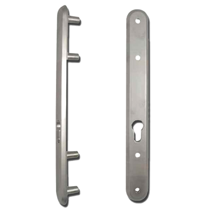 KICKSTOP 9601 300mm LockGuard Euro - Satin Chrome