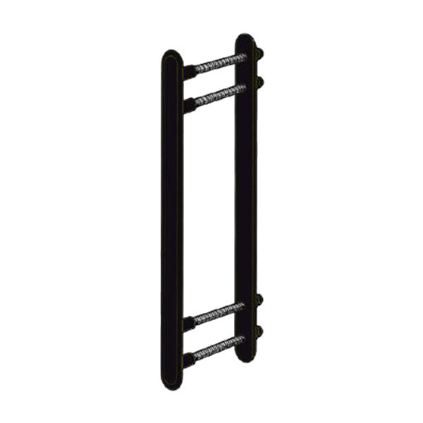 KICKSTOP 9602 Door FrameGuard 300mm - Black