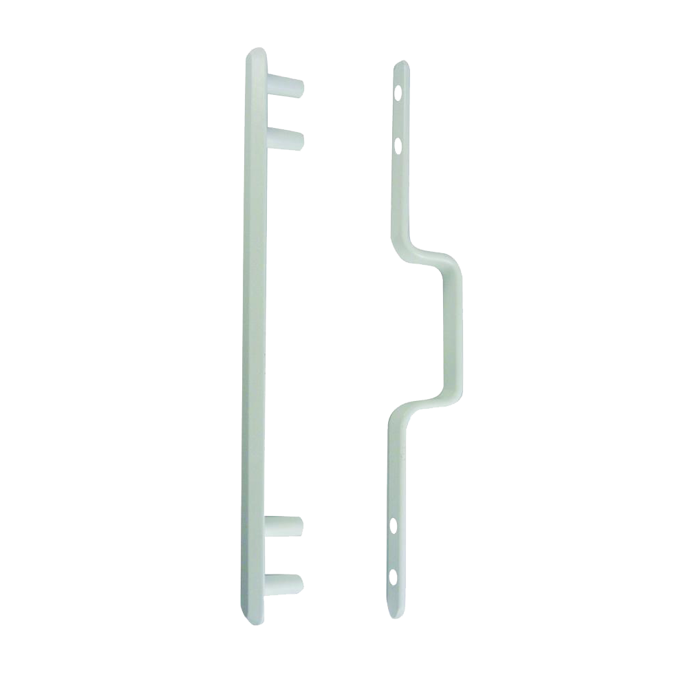 KICKSTOP 9603 & 9604 Door FrameGuard With Staple 70mm X 30mm - White