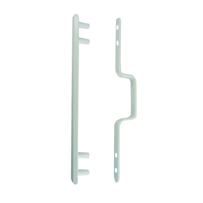 KICKSTOP 9603 & 9604 Door FrameGuard With Staple 70mm X 30mm - White