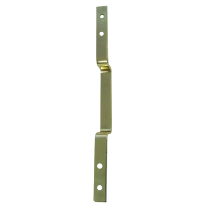 KICKSTOP 9603 & 9604 Door FrameGuard With Staple 97mm X 30mm - Polished Brass