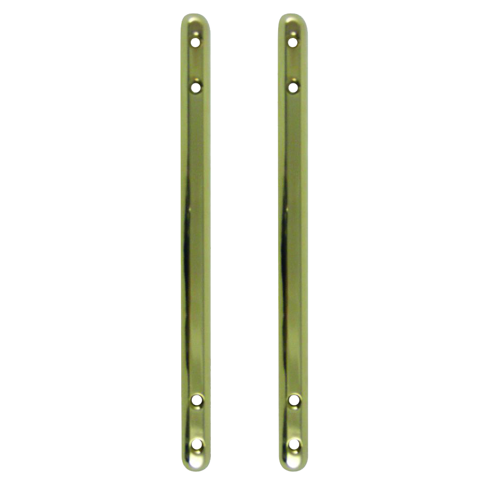 KICKSTOP 9618 HingeGuard Polished Brass