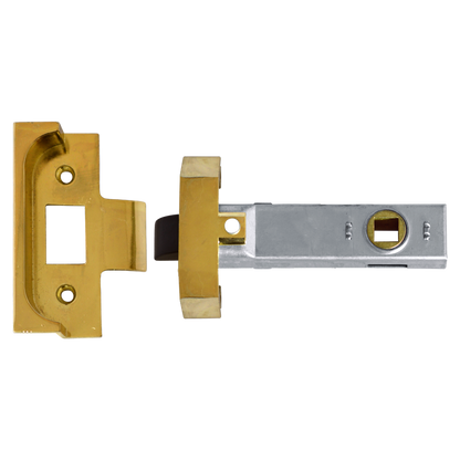 UNION 2650 Rebated Tubular Latch 80mm Pro - Electro Brass