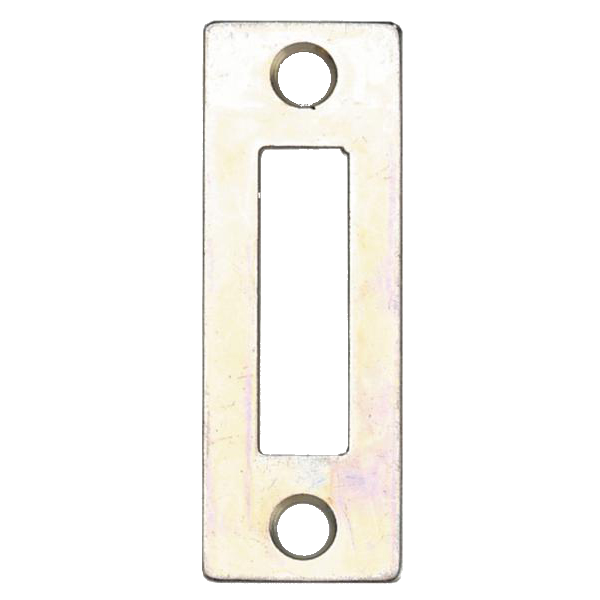 UNION 2157 & 2177 Strike Plate Satin Chrome