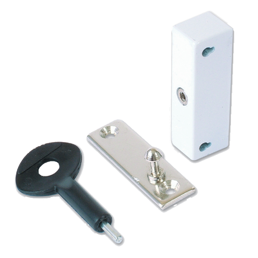 YALE 118 Automatic Window Snap Lock Pro - White