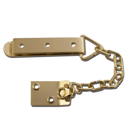 YALE 1040 Door Chain Pro - Polished Brass