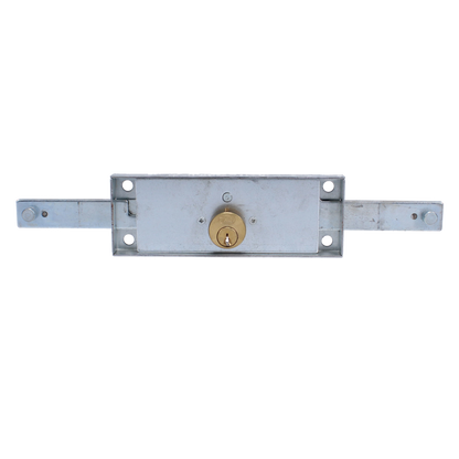 Tessi 6410 Central Shutter Lock 155mm x 55mm Keyed To Differ - Brass Cylinder