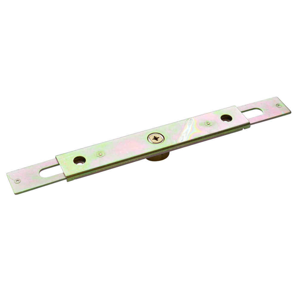 Tessi 6440 Ultra Narrow Central Shutter Lock 202mm x 30mm Keyed to Differ - Brass Cylinder