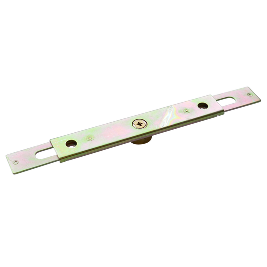 Tessi 6440 Ultra Narrow Central Shutter Lock 202mm x 30mm Keyed to Differ - Brass Cylinder