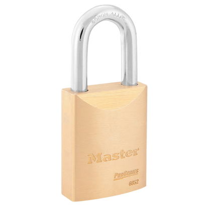 MASTER LOCK Pro-Series Padlock 50mm Open Shackle 6852WO - Black