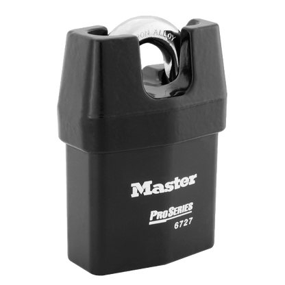 MASTER LOCK Pro-Series Padlock 67mm Closed Shackle 6727WO - Black