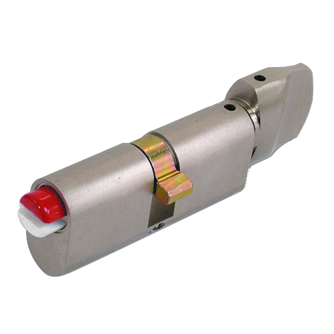 EVVA OKZ Oval WC Cylinder 72mm 36-K36 - Nickel Plated