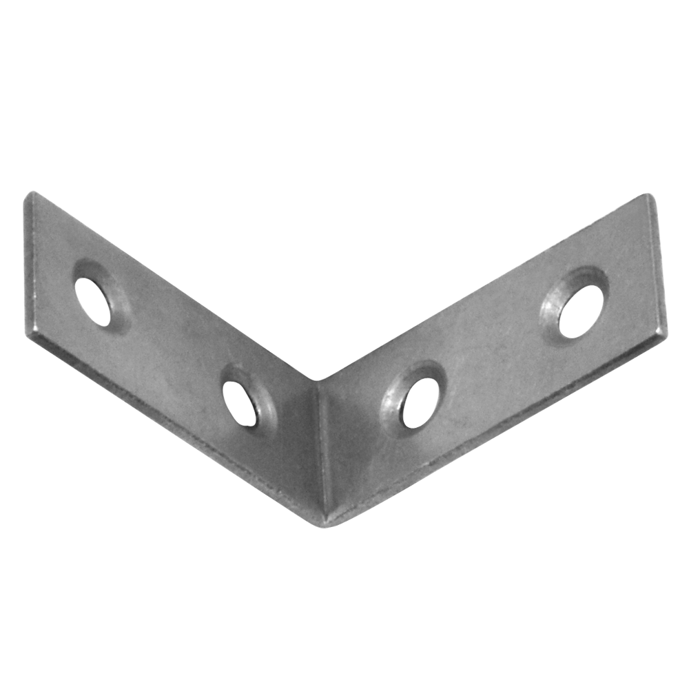 A PERRY AS320 Corner Brace 38mm - Satin Chrome