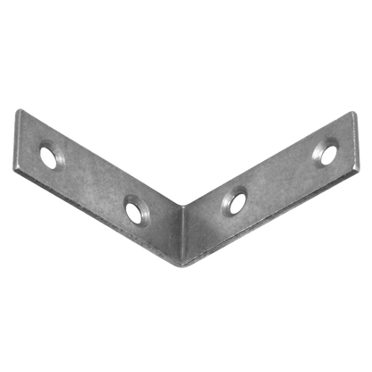 A PERRY AS320 Corner Brace 50mm - Satin Chrome