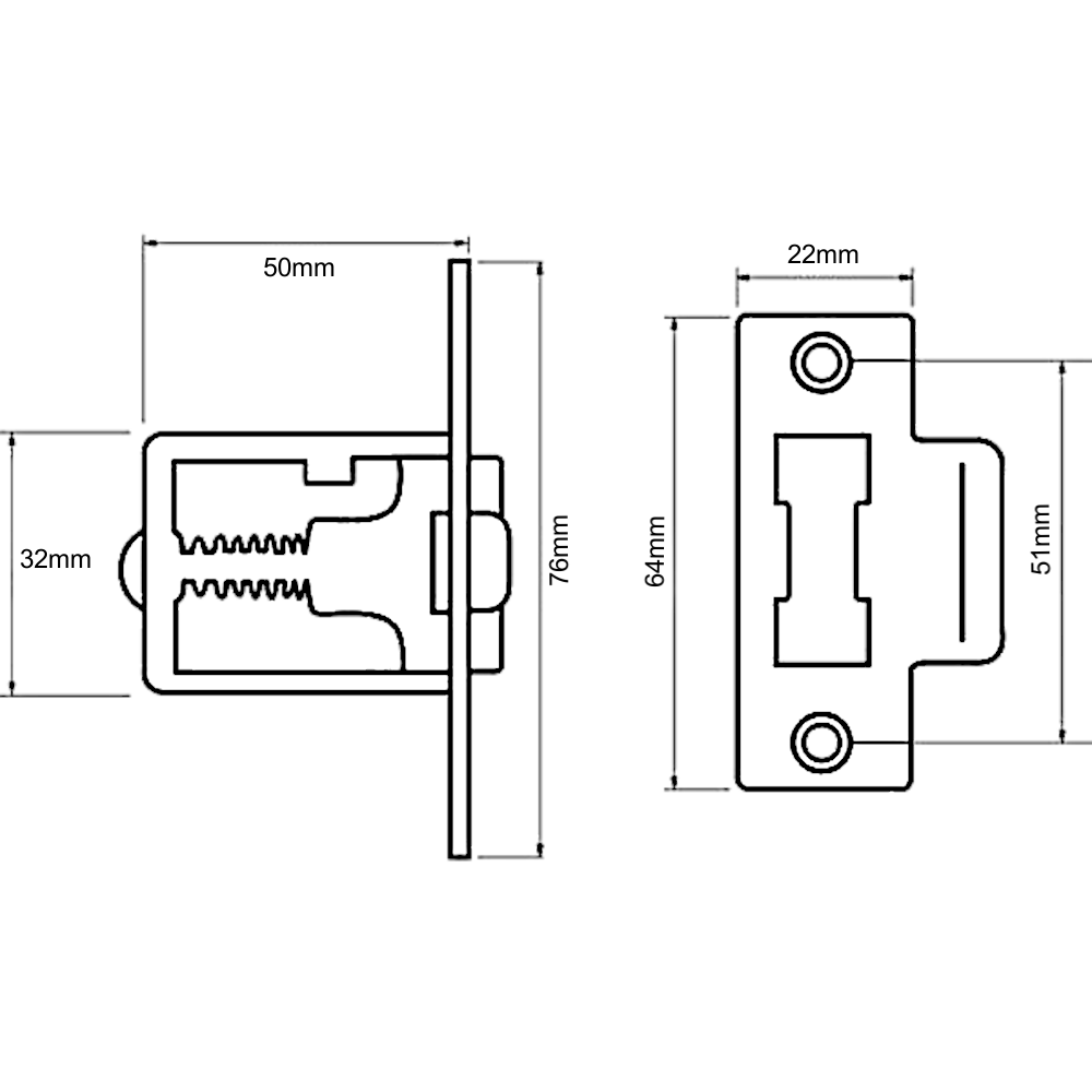 Legge 1511 Adjustable Roller Catch