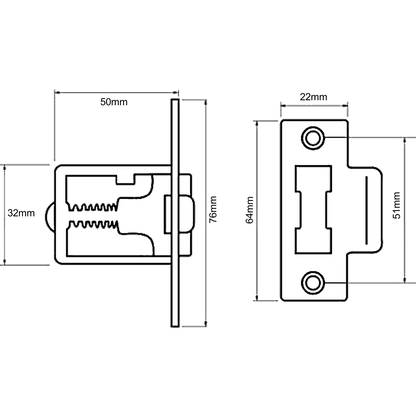 Legge 1511 Adjustable Roller Catch