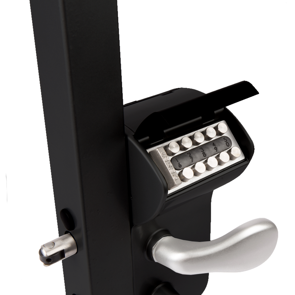 LOCINOX Vinci Surface Mounted Mechanical Code Gate Lock