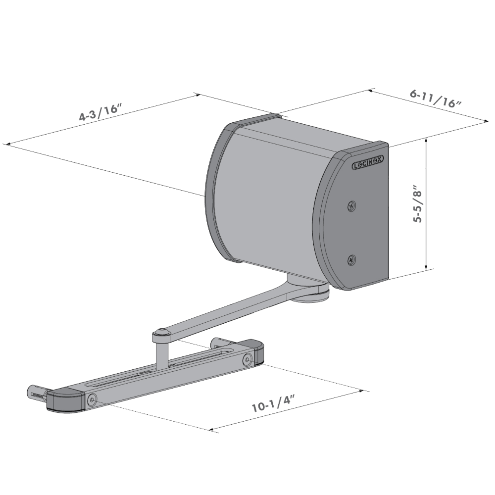 LOCINOX Panther Hydraulic Gate Closer