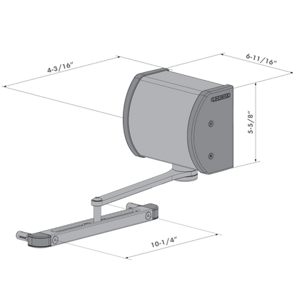 LOCINOX Panther Hydraulic Gate Closer