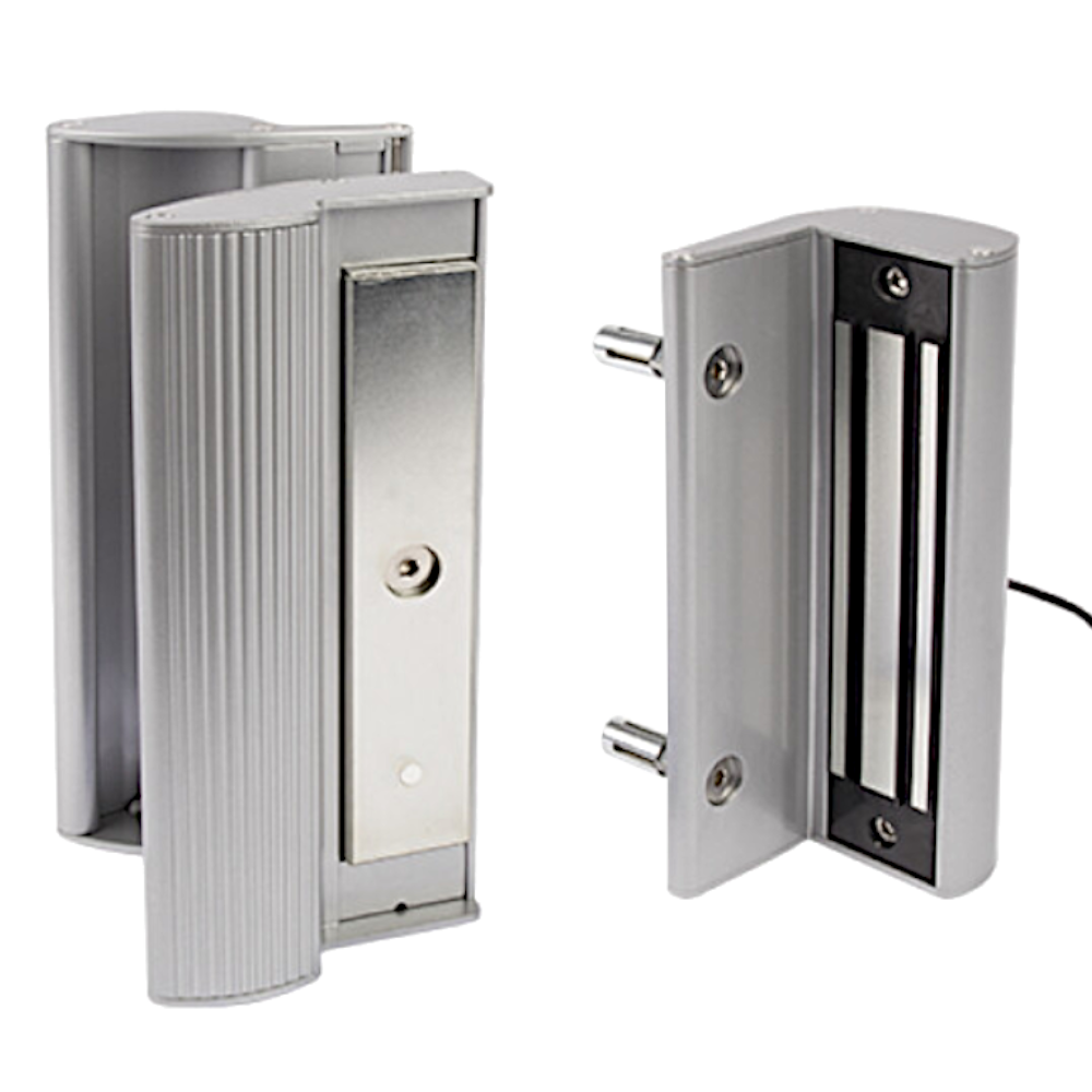 LOCINOX Surface Mounted MAG3000 Electromagnetic Gate Lock With Integrated Handle