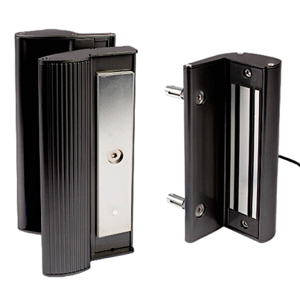 LOCINOX Surface Mounted MAG3000 Electromagnetic Gate Lock With Integrated Handle