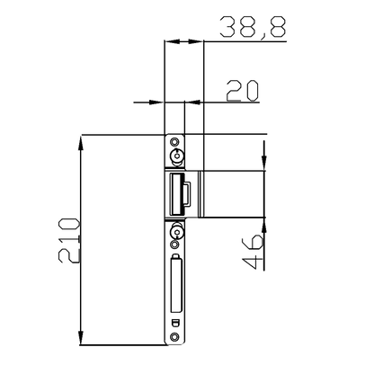 YALE Lockmaster AutoEngage Centre Keep