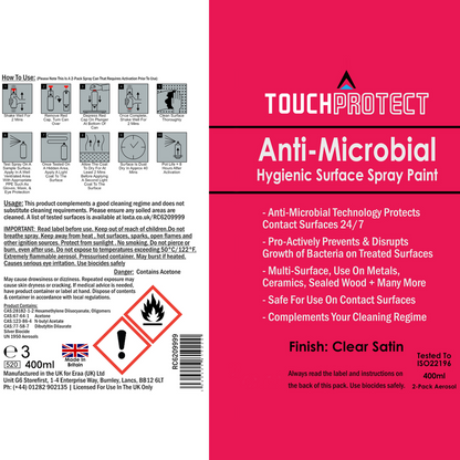 TOUCH PROTECT Anti-Microbial Spray Paint