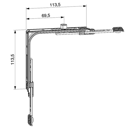 MACO TBT Corner Element VZ For Multi-Matic