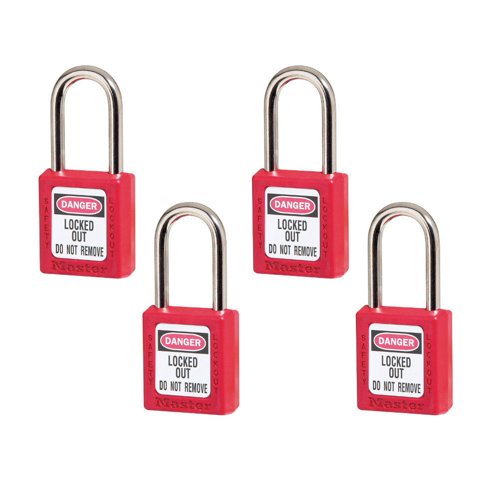 MASTER LOCK 410 Set Of 4 KA 38mm Padlocks