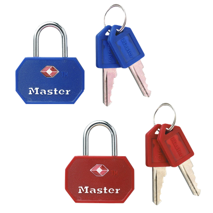 MASTER LOCK 4681 KA Pair Of TSA Luggage Locks