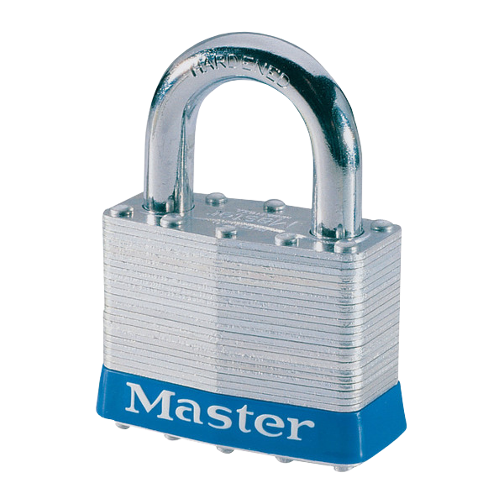 MASTER LOCK Open Shackle Unassembled Laminated Padlock