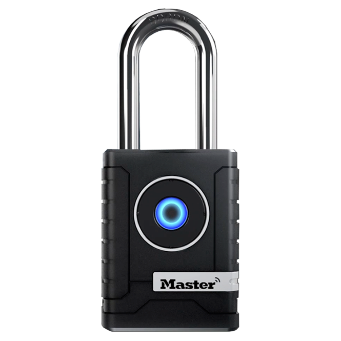 MASTER LOCK Weather Resistant Long Shackle Bluetooth Padlock