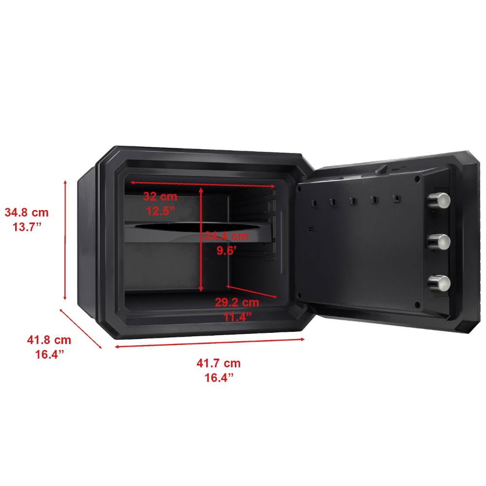 MASTER LOCK Electronic Combination Safe Fire & Water Resistant