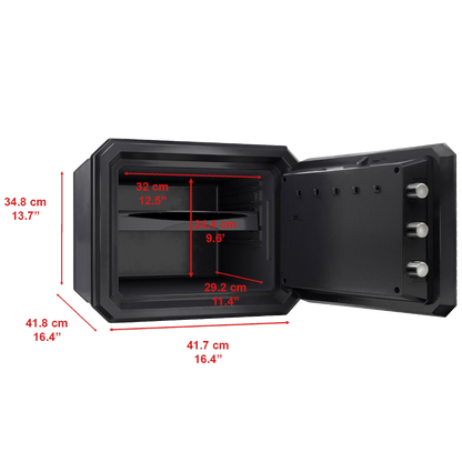 MASTER LOCK Electronic Combination Safe Fire & Water Resistant