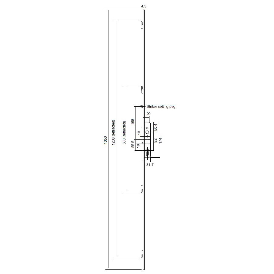 MILA Fearless Complete Patio Lock Door Kit