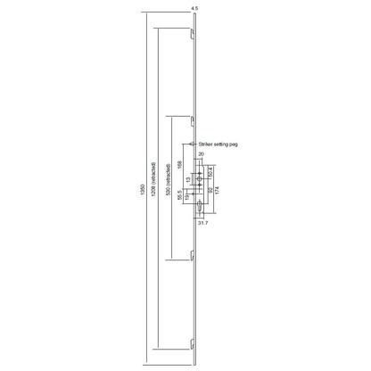 MILA Fearless Complete Patio Lock Door Kit