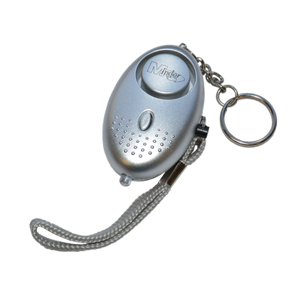 MINDER Mini Keyring Torch Personal Alarm