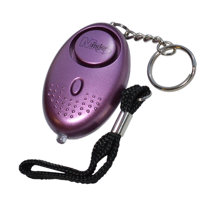 MINDER Mini Keyring Torch Personal Alarm