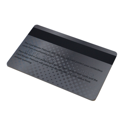 MINDER RFID Card Minder Platinum