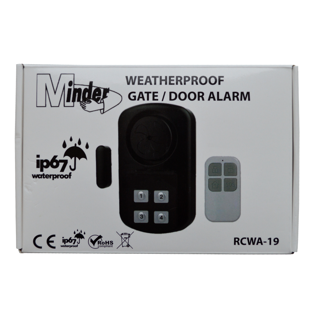 MINDER Weatherproof Gate/Door Alarm