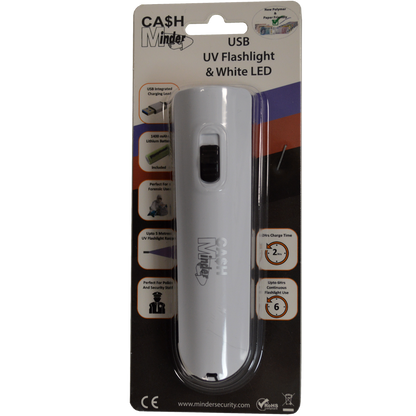 MINDER Cash Minder Forensic USB UV Torch