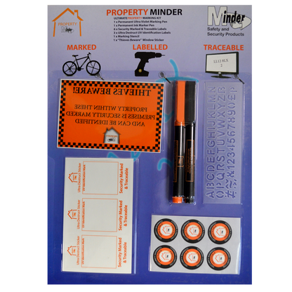 MINDER Ultimate Property Marking Pack