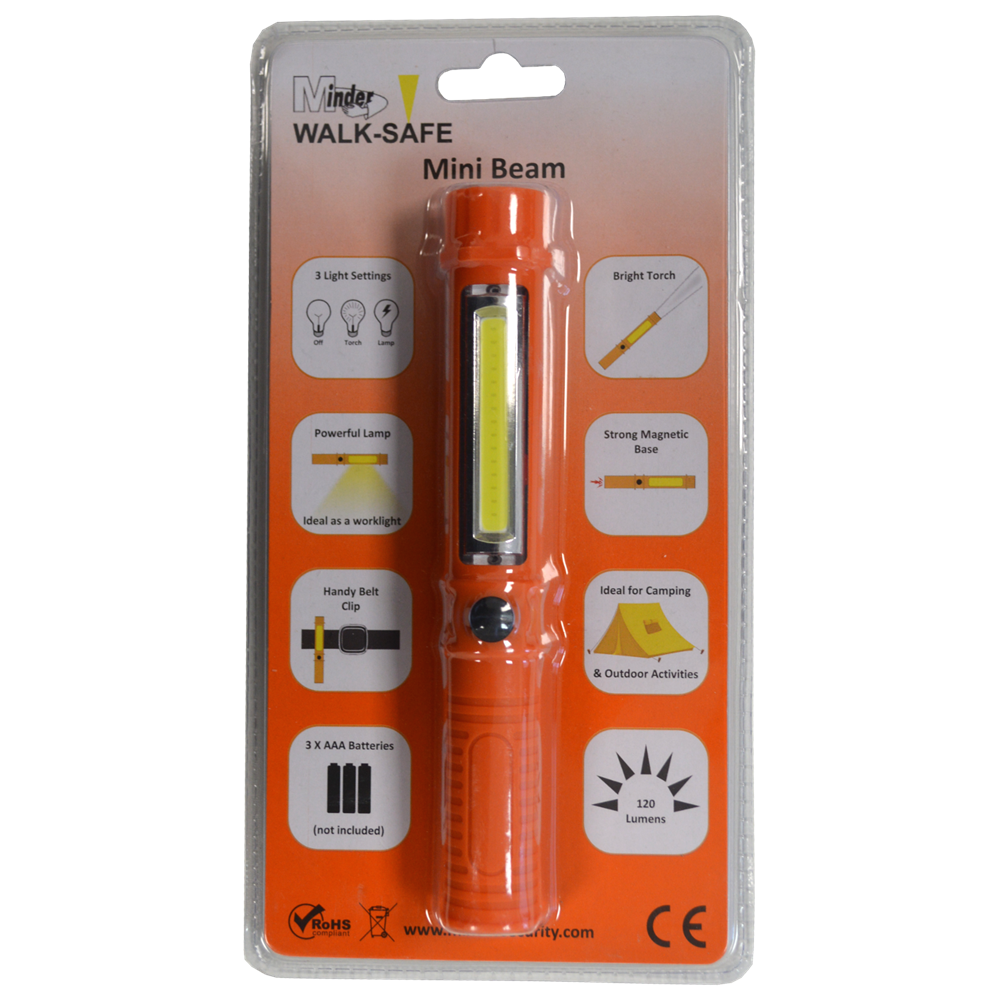 MINDER Walk-Safe Mini Beam Torch