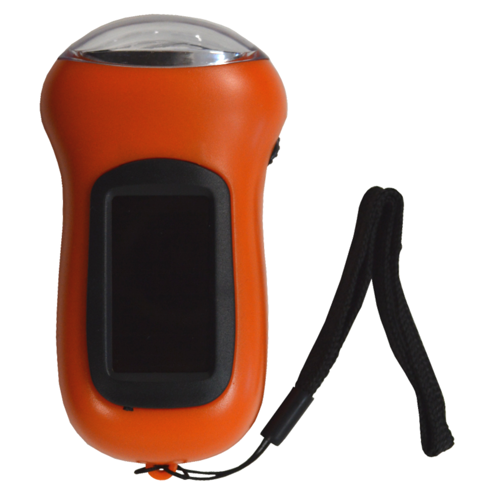 MINDER Walk-Safe Solar Wind Up Torch