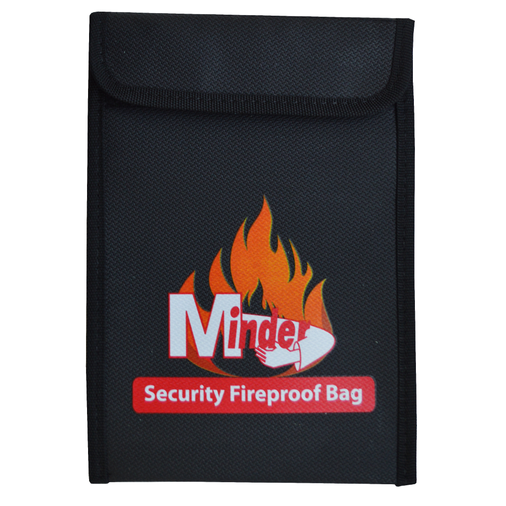 MINDER Fireproof Document Bags